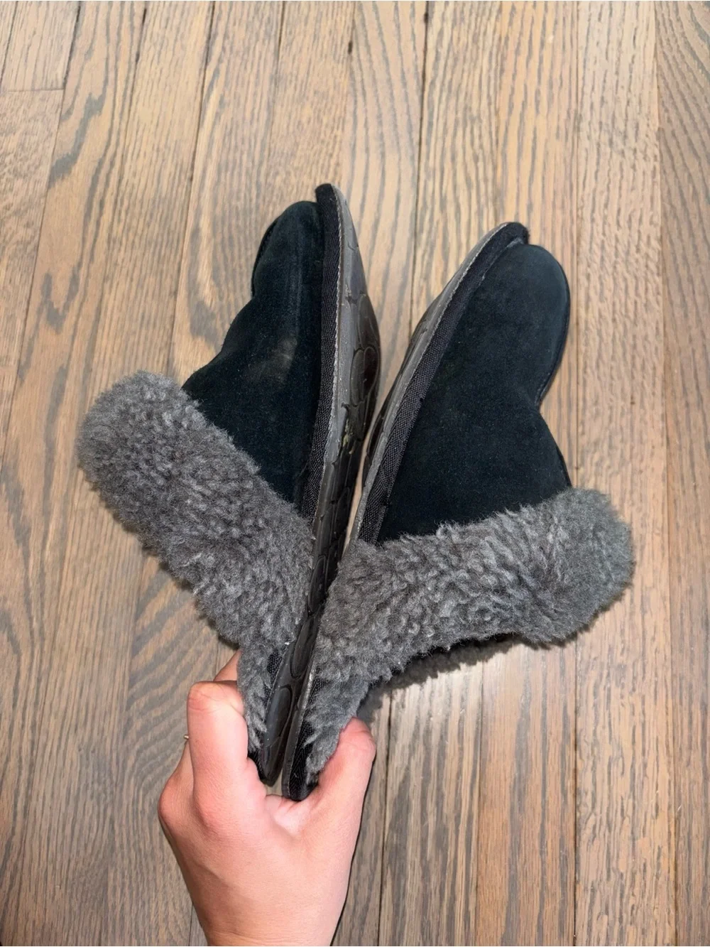 UGG Women's Black Scuffette II Slippers - Picture 2 of 8
